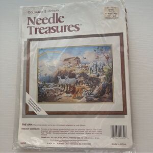 Noah’s Ark colorart stitchery crewel kit